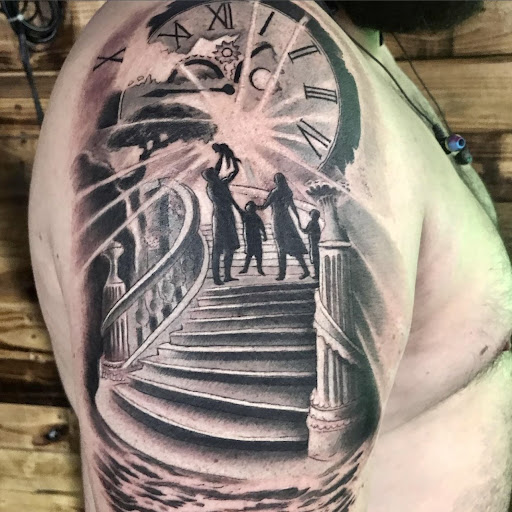 Explore jawline tattoo ideas, creative tattoo ideas in San Diego, available at SD Tattoo