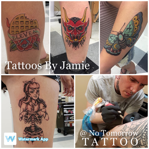 Explore arm sleeve tattoo ideas for men, creative tattoo ideas in Charles Town, available at No Tomorrow Tattoo llc