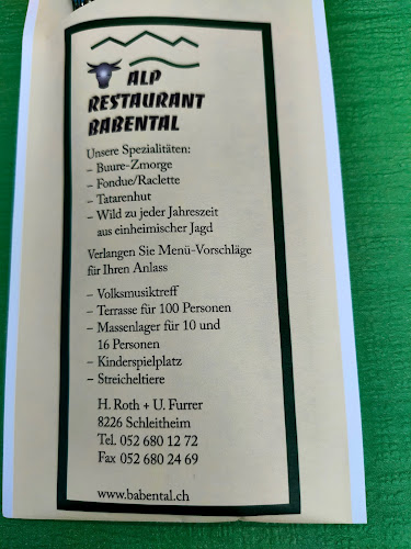 Alprestaurant Babental