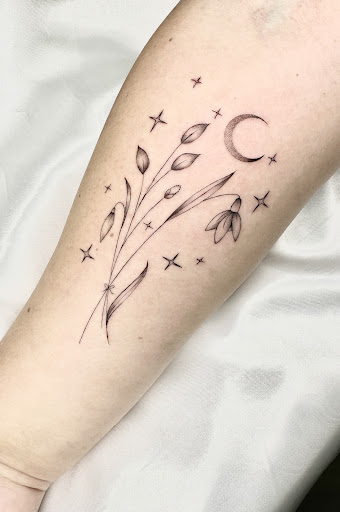 Explore locket tattoo ideas, creative tattoo ideas in Charlotte, available at Black Cloud Tattoo & Piercing