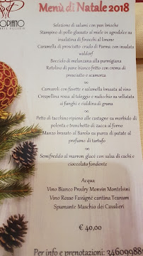 Restaurant Primo Piano Ristorante Pizzeria à Poncarale (le menu)