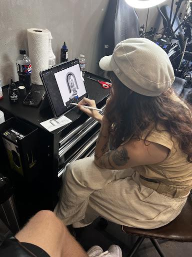 Explore godparent tattoo ideas, creative tattoo ideas in Los Angeles, available at Ethos Art Haus Tattoo