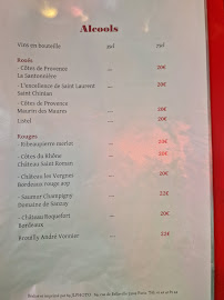 Restaurant Aux Délices D´HaNoi à Paris menu