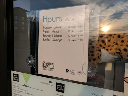 Used Book Store «Recycled Reads Bookstore, Austin Public Library», reviews and photos