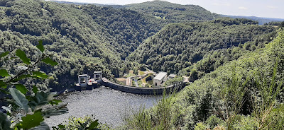 Barrage de Marèges à Liginiac