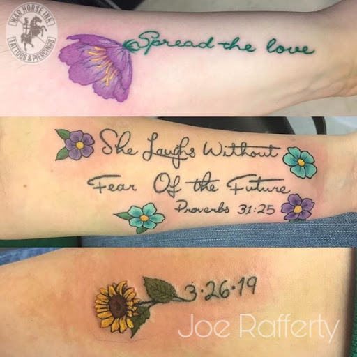 Explore tattoo ideas easy, creative tattoo ideas in Kent, available at War Horse Ink