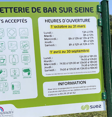 Déchetterie de Bar-sur-Seine à Bar-sur-Seine