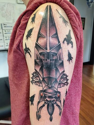 Explore wing tattoo ideas, creative tattoo ideas in Spokane, available at Feel Good Ink