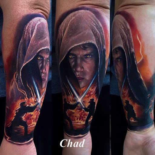 Explore tattoo ideas for women on shoulder, creative tattoo ideas in Sanford, available at Venom Ink Tattoo