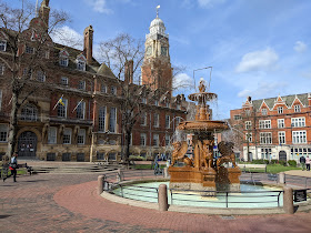 Town Hall Square Fountain