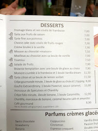 Caffè Agnelli à Cannes menu