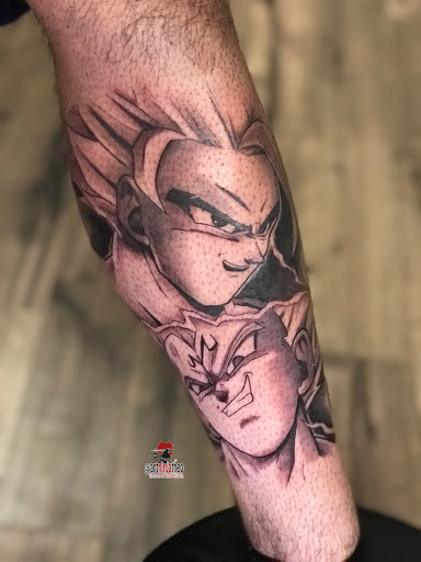 Explore beagle tattoo ideas, creative tattoo ideas in Atlanta, available at Golden Anchor Tattoo