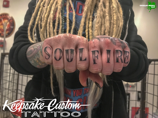 Explore life goes on tattoo ideas, creative tattoo ideas in Salisbury, available at Keepsake Custom Tattoo & Body Piercing Laser Tattoo Removal