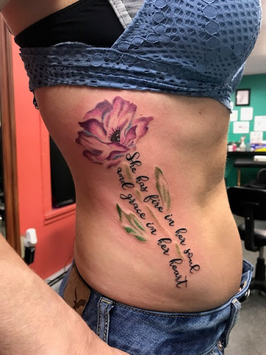 Explore cheating death tattoo ideas, creative tattoo ideas in Burlington, available at Vermont Custom Tattoo and Piercing