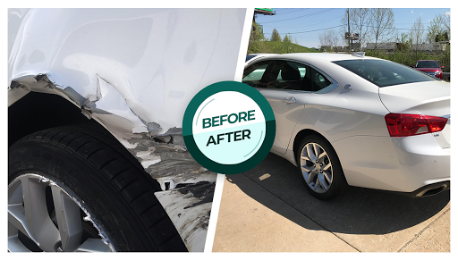 Auto Body Shop «Schaefer Autobody Centers - Webster Groves, MO», reviews and photos, 50 N Gore Ave, Webster Groves, MO 63119, USA