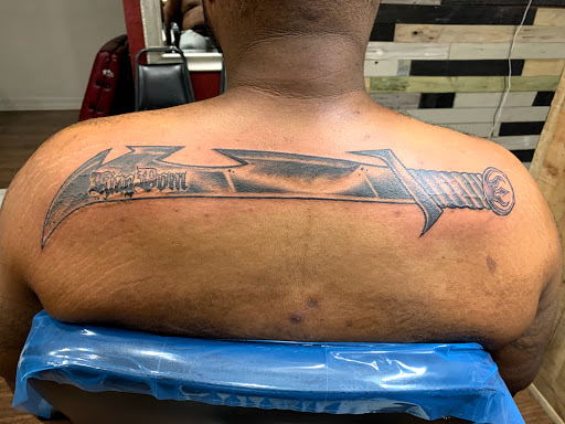 Explore mountain sleeve tattoo ideas, creative tattoo ideas in Cape Coral, available at UNRIVALED INK