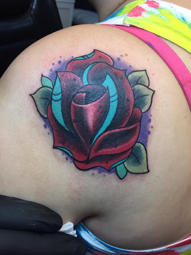 Explore tattoo ideas for behind the ear, creative tattoo ideas in Tarpon Springs, available at Legendary Custom Tattoos and Piercings