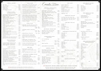 Menu du Ó ZIRA à Maia