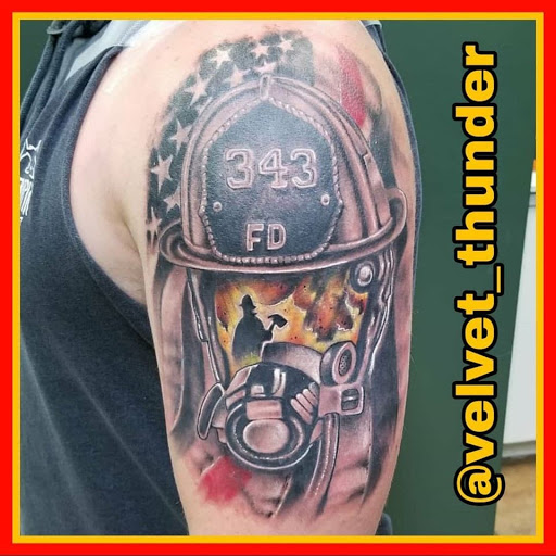 Tattoo Shop «Rock-A-Billy Tattoo & Piercing Studio», reviews and photos, 4576 N University Dr, Lauderhill, FL 33351, USA