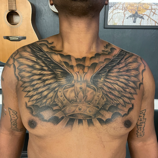 Explore hand cover up tattoo ideas, creative tattoo ideas in Sanford, available at Luv Ink