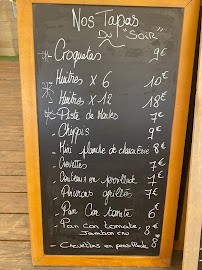 L’Essentiel - Sète à Sète menu