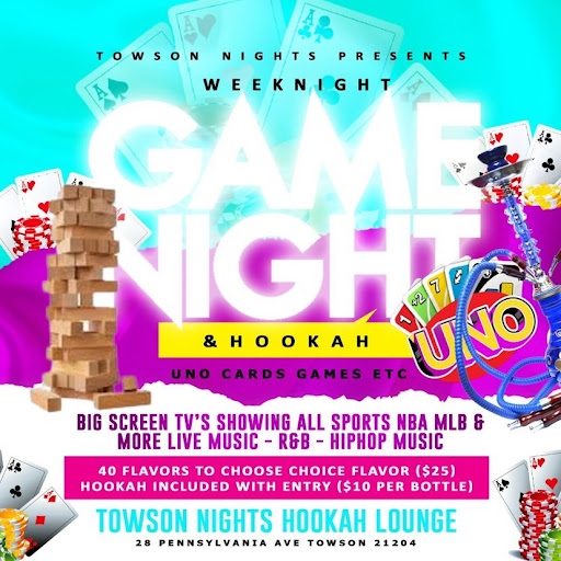 Hookah Bar «Towson Nights Hookah Lounge», reviews and photos, 28 W Pennsylvania Ave, Towson, MD 21204, USA