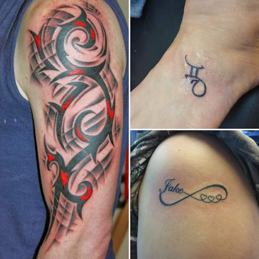 Explore armpit tattoo ideas, creative tattoo ideas in Elko, available at Custom Tattoos and Body Piercing Studio