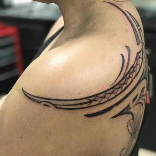 Explore female hip tattoo ideas, creative tattoo ideas in Fremont, available at Inkies Tattoo Studio