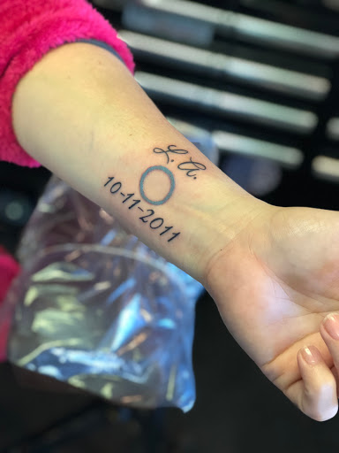 Explore tattoo for mom and dad ideas, creative tattoo ideas in Sanford, available at Hudson & Company Tattoo Studio