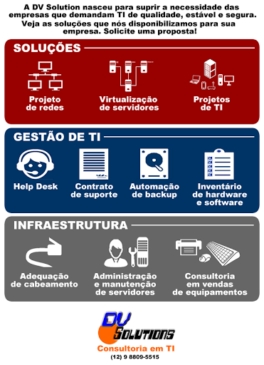 Logo da empresa - DV Solutions TI
