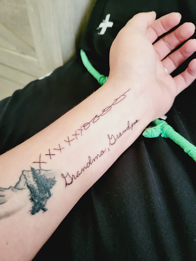 Explore bee tattoo ideas for women, creative tattoo ideas in Fountain, available at United Tattoo
