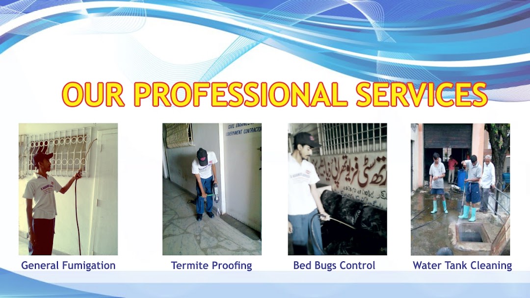 S Adamjee Services- Pest Control Karachi, Fumigation Service Karachi (NORTH Branch)