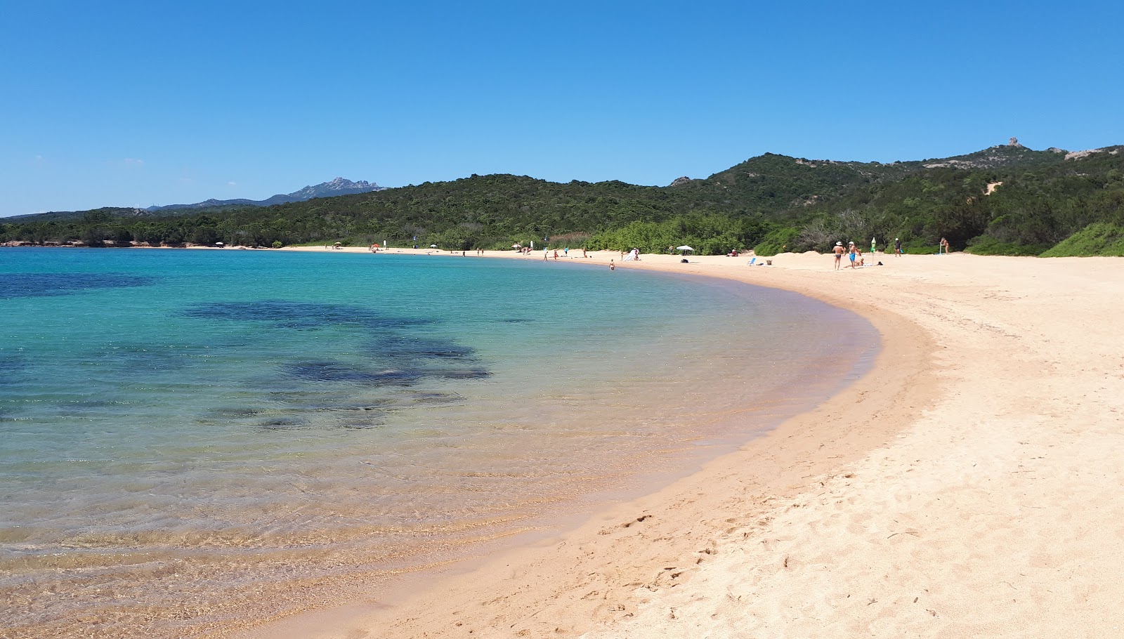 Photo de Beach Li Itriceddi situé dans une zone naturelle