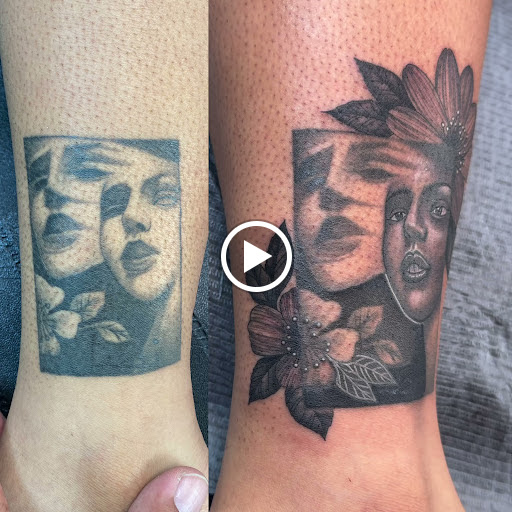 Explore hustle tattoo ideas, creative tattoo ideas in Forest Hills, available at Noble Ink Tattoo Studio