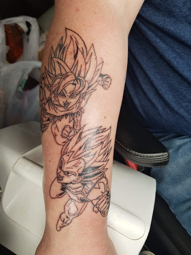 Explore tattoo ideas lips, creative tattoo ideas in Wallace, available at Dans Tattoo Shop