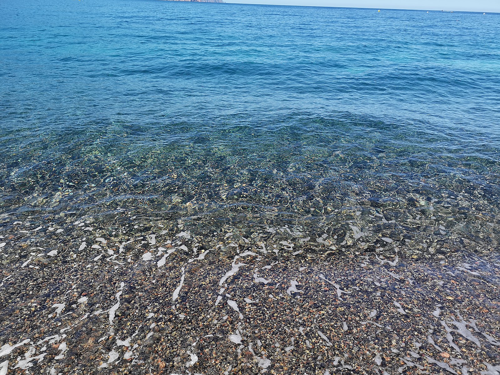 Photo de Plage de Bussaglia avec plusieurs baies spacieuses