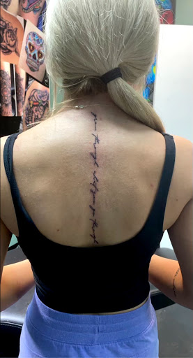 Explore art nouveau tattoo ideas, creative tattoo ideas in Meridian, available at Creative Pain Tattoo Studio