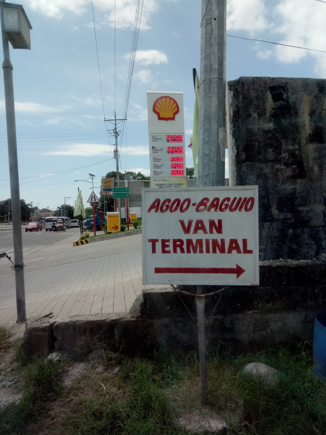 Agoo-Baguio Van Station