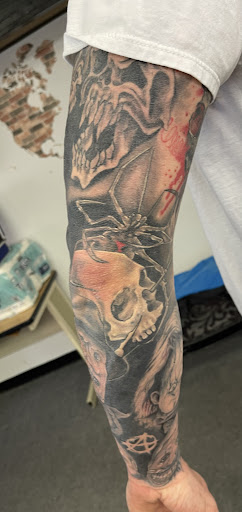 Explore bridge tattoo ideas, creative tattoo ideas in Pocatello, available at Black Sheep Tattoo