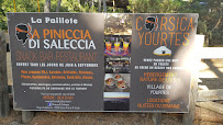 Café et restaurant de grillades A Piniccia di Saleccia à Santo-Pietro-di-Tenda - menu / carte
