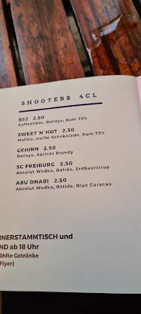 Fiesta Kirchzarten à Kirchzarten menu