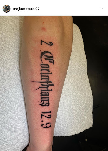 Explore minato tattoo ideas, creative tattoo ideas in Pineville, available at Black Cloud Tattoo and Piercing