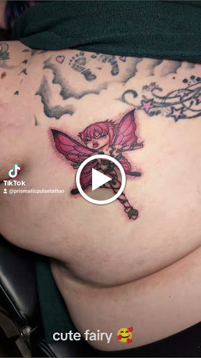 Explore music tattoo ideas for females, creative tattoo ideas in Cornelia, available at Prismatic Pulse Tattoo