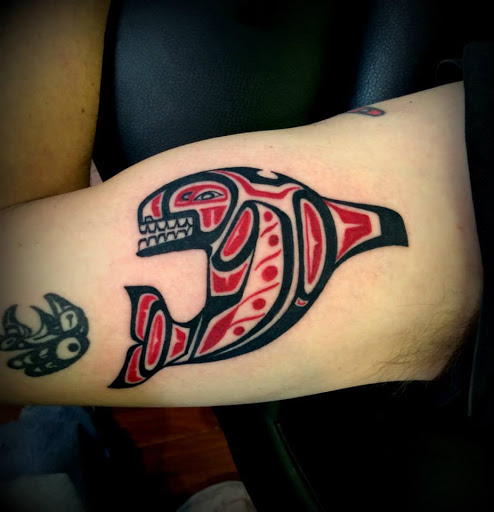 Explore polar bear tattoo ideas, creative tattoo ideas in Trenton, available at Brand New Tattoo & Gallery