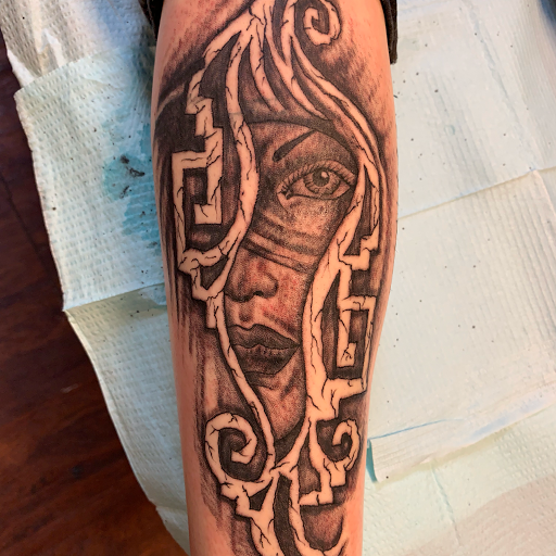 Explore disney tattoo sleeve ideas, creative tattoo ideas in Seymour, available at American Gypsy Tattoo Corp.