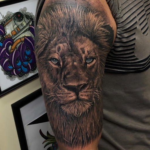 Explore tattoo ideas medium, creative tattoo ideas in Atlanta, available at Golden Anchor Tattoo