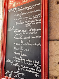 Menu / carte de Le Bouchon des Carnivores à Lyon