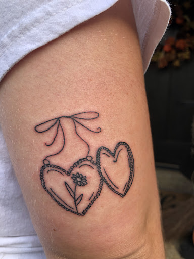 Explore domestic violence tattoo ideas, creative tattoo ideas in Clarksville, available at Dark Raine Tattoo