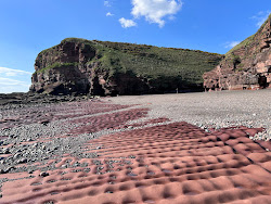 Fleswick Bay Beach'in fotoğrafı çok temiz temizlik seviyesi ile