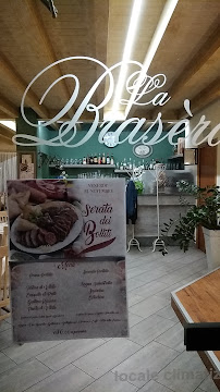 Trattoria La Brasera à Pisogne menu